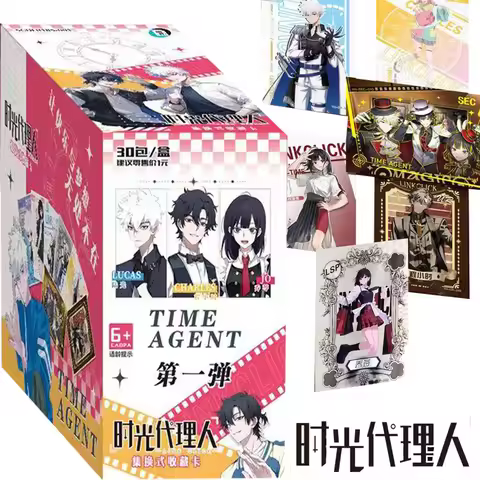 Original Link Click Card Collection Fantasy Suspense Anime Charles Lucas Cool Cute Q-version Cards H