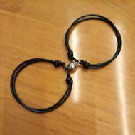 2 PCS Couple Magnetic Bracelets, Couple Magnetic Bracelets, Black Couple Bracelets, Black Magnetic B