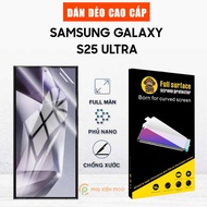 Samsung S25 Ultra full screen transparent flexible PPF screen protector from Moxiao Xing - Samsung G