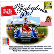THE FABULOUS 50'S MP3 music CD for PCCDROM/DVD player