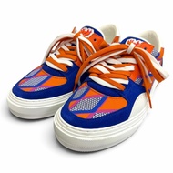 สินค้าใหม่ยังไม่ได้ใช้งาน□หลุยส์ วิตตอง (LOUIS VUITTON) รองเท้าผ้าใบ LV Ollie Canvas Low-Top สีน้ำเง