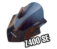 ชิวหน้าคาวาซากิ แซด400เอสอี (KAWASAKI Z400 SE) สีเคฟล่าสินค้าผลิตจากอะคริลิคแท้หนา 3 มิล