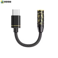USB-C to 3.5mm Earphone Adapter USB  AMP Type-C Cable DSD Decoder for Android for Android Devices fo