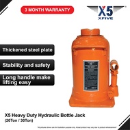 X5 Heavy Duty Hydraulic Bottle Jack Lifting Stand Emergency Vehicle Tool/Jek Hidraulik Kereta 油压千斤顶