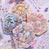 [NEW] GEN 7.0 - Handmade 3D Sticker, miniature scene Sticker simulating a beautiful, cute space