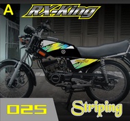 striping rx king - stiker variasi list motor rx king racing-rx king 25 - kuning-a