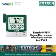 Extech 445815 Hygro-Thermometer Humidity Alert with Dew Point