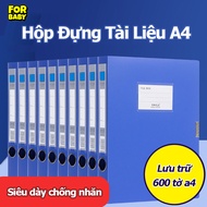 FORBABY document cover, large capacity, waterproof document clip, protects documents File Folder Fil