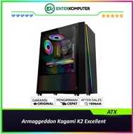 Armaggeddon Kagami K2 Excellent ATX Gaming PC RGB Lightning Effect - Black
