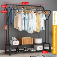 LG Rak Gantungan Baju Serbaguna Stand Hanger Display Butik Bazar Jemuran Pakaian Rak Sepatu Penyimpa