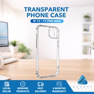 Transparent Phone Case for IP17/16/15/14/13 Plus Pro Max - Acrylic | TPU Clear 2.00mm | HQ 0.8mm