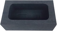 OTOOLWORLD Gold Silver Graphite Ingot Mold Mould Crucible for Melting Casting Refining (665g)