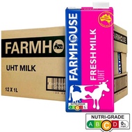 Farmhouse UHT Fresh Milk, 12 x 1L