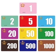 Mahjong Chips Chess Room Cards Chips Cards for Playing Mahjong Points Cards Cards Chips Cards Token 