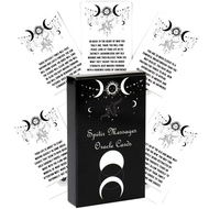 [Ready Stock] 10.3 * 6cm oracle Message Card English Board Game Card Game Spilic Messages oracle Car