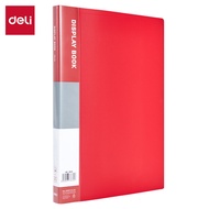 Deli Display Book/Map Clear Holder/Document Keeper A4 20/30/40/60/80/100 Checkered 5002