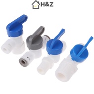 H&Z 1/4" ball valve inline tap quick connect push fit ro water reverse osmosis Nice