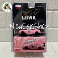 Mini GT 76 LBWK LB Works Nissan GTR R35 Pink Pig