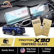 PROTON X90 2023 2024 Tempered Glass Screen Protector Infotainment Accessories Accessori Car Bodykit 