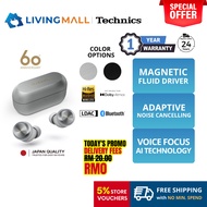 [𝐅𝐑𝐄𝐄 𝐃𝐄𝐋𝐈𝐕𝐄𝐑𝐘] TECHNICS EAH-AZ100 TRUE WIRELESS HEADPHONES EAH-AZ100E-S/K (SILVER/BLACK)