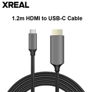 XREAL HDMI to Type-C USB-C Adapter Cable Port 1.2m 60Hz Subscription 4K for Beam Switch Xbo
