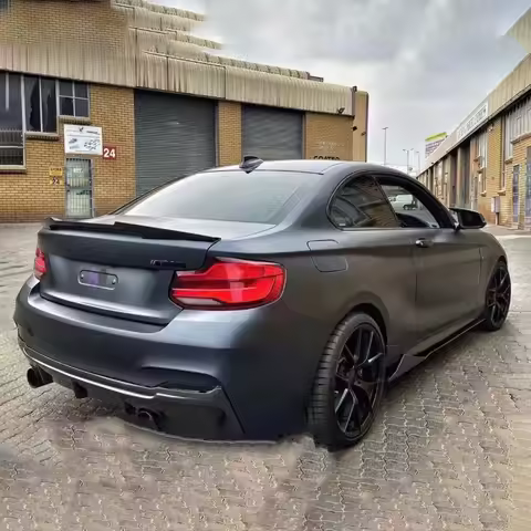 For BMW F22 Spoiler Performance ABS Spoiler Lips 2 Series F22 Coupe & F87 M2 220i M235i 228i 2014 -