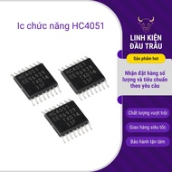 HC4051 Quality functional Ic 74HC4051PW TSSOP-16 (1 piece) buffalo head components