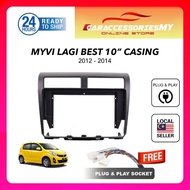 perodua myvi lagi best 2012 to 2014 10 inch car android player casing with socket plug and play