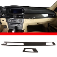 ABS Carbon Fiber Car Interior Dashboard Panel Cover Trim Decoration Stickers For BMW 3 Series E90 2005-2012 Auto Accesso