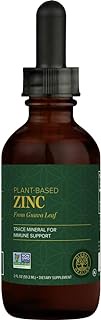 Global Healing Center Zinc, Usda Organic Liquid Plant Based Zinc From Guava Leaves For Immunity, Hormone Balance, And Healthy Aging (2 Oz)