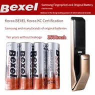 *-SG【Stock】Samsung Fingerprint lock P718 728 Password Smart lock # 5 BEXEL Battery三星指纹锁原装电池密码锁电子智能门锁通用5号碱性电池持久电力加特