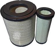 AF25111M AF25112M Air filter kit Compatible with Caterpillar-CS573C CS533C 928F 928G 924F 120H D6B D