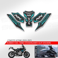 Suitable for CFMOTO 675NK fuel tank sticker modified motorcycle fishbone sticker anti-slip sticker f