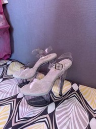 Pleaser Clear Heels