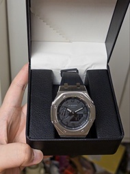 Casio G-Shock 金屬 農家橡樹系列 GM-2100-1A GM2100 GA2100 2100METAL 鋼圈八角形 G-SHOCK GA-2100快拆AP農家 橡樹B2110