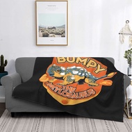 Jurassic World Camp Cretaceous Bumpy The Ankylosaurus An Ultra-Soft Micro Fleece Blanket