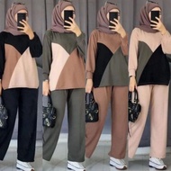 Melya Women's Crinkle Airflow 2-Piece Set