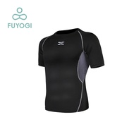 FUYOGI Fitness T-Shirt Running Short Sleeved Tights