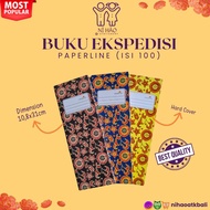 BUKU EKSPEDISI HARD COVER ISI 100 LEMBAR (PAPERLINE , OKEY & KIKI)