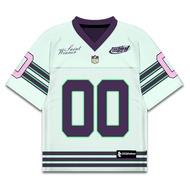 【Free Custom Name & Number】Unisxe Pink Pastel NO.00 Jersey Vintage Sport Shirt Oversize Loose Rugby 
