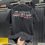 FGD | เสื้อยืดคอปกชายหรูหราปักลายจากยุโรป