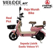 Sepeda Listrik Exotic Veloce V1 Selis E-Bike Exotic Veloce V1 Sepeda Listrik Dewasa Sepeda Listrik Exotic 500 Watt 48V