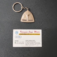 GANTUNGAN MESIN Quality VW CREAM HOOD KEYCHAIN