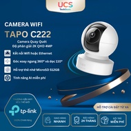 TP-Link Tapo C222 4MP WiFi Camera – 360 Rotation, Smart AI, 2-Way Talk
