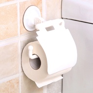 SUCTION Toilet Paper Tissue Holder Bathroom Tissue Holder Kitchen Roll Holder Hanger Tempat Tisu Dap