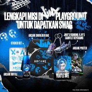 Arcane Jinx Playground Merch set