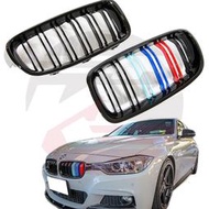 KP擎利國際 BMW F30 F31 318i 320i 328i 雙槓亮黑M-Sport 3色烤漆 鼻頭 水箱罩