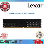 Lexar Value Performance DDR4 32GB 16GB 8GB 3200MHZ PC3200 UDIMM Desktop PC Ram Memory