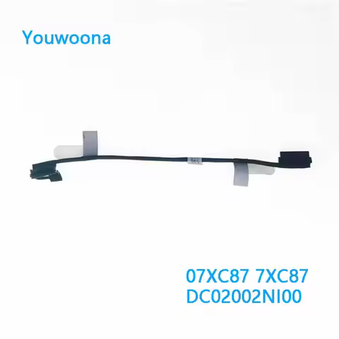 NEW Original LAPTOP Battery Cable For Dell Latitude 7480 7490 E7480 E7490 P73G DC02002NI00 7XC87 07X