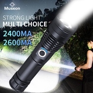 Super Bright Flashlight USB Rechargeable Camping Flashlight LED Waterproof Rechargeable Flashlight O